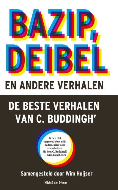 Bazip, Deibel en andere verhalen: De beste verhalen van C. Buddingh' – omslag van het luisterboek van C. Buddingh’
