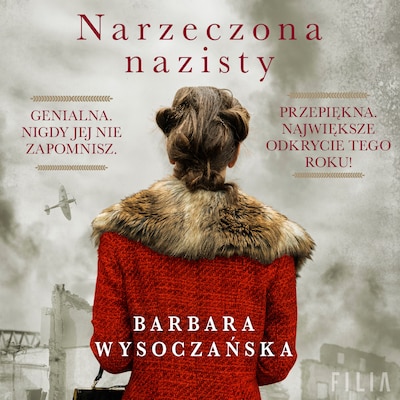Narzeczona nazisty – okładka audiobooka, autor Barbara Wysoczańska