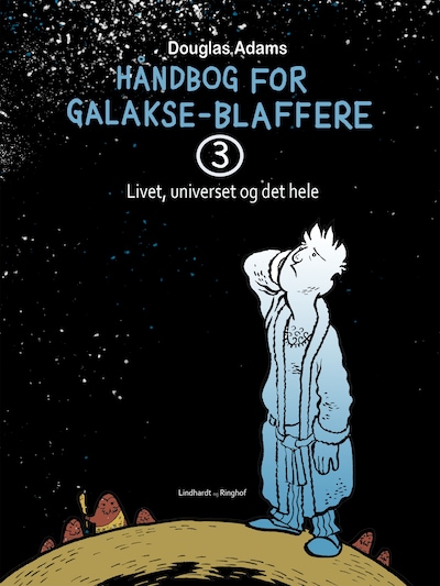 Livet, universet og det hele – omslag til lydbogen af Douglas Adams