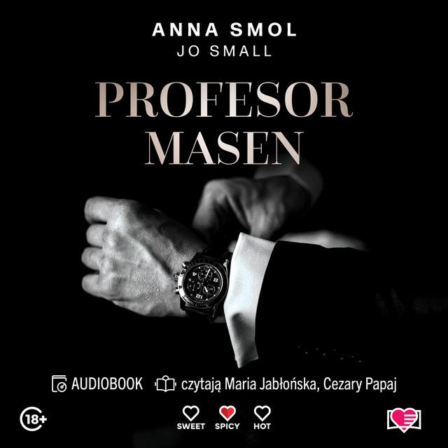 Profesor Masen – okładka audiobooka, autor Anna Smol