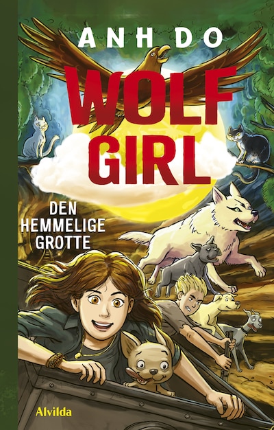 Wolf Girl 3: Den hemmelige grotte – omslag til lydbogen af Anh Do