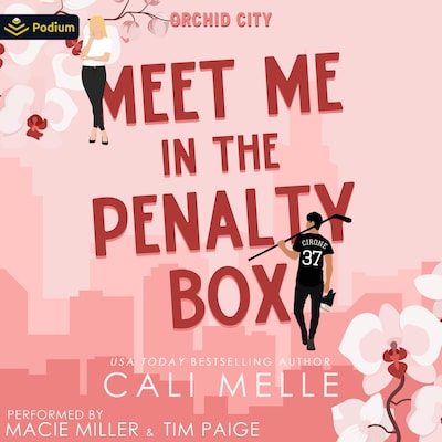 Meet Me in the Penalty Box – omslag til lydbogen af Cali Melle
