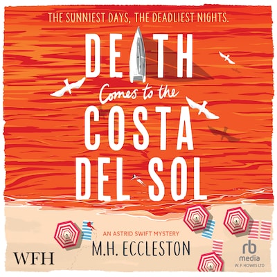 Death Comes to the Costa Del Sol – omslag til lydbogen af M.H. Eccleston