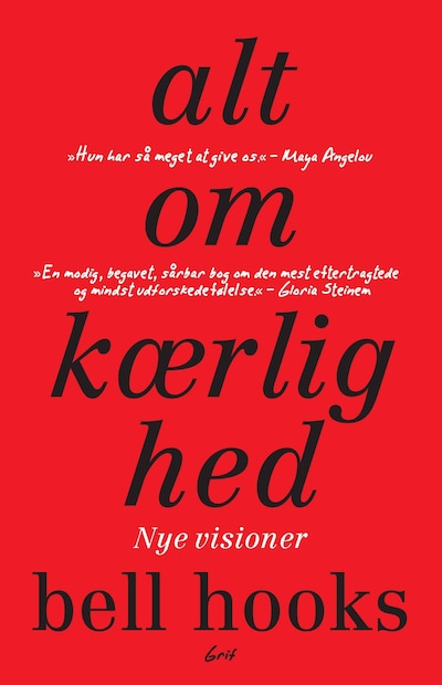 Alt om kærlighed – omslag til lydbogen af bell hooks