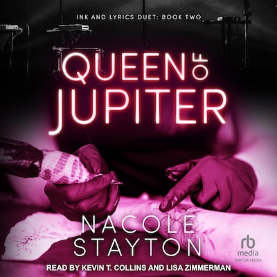 Queen of Jupiter – omslag til lydbogen af Nacole Stayton
