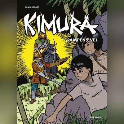 Kimura - Kampens vej – omslag til lydbogen af Benni Bødker