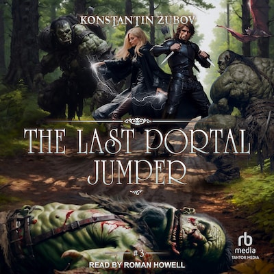 The Last Portal Jumper: Book 3 – omslag til lydbogen af Konstantin Zubov
