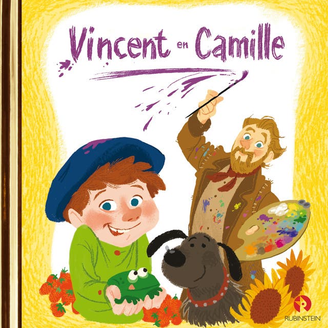 Vincent en Camille – omslag van het luisterboek van Rene Blerk