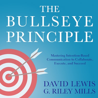 The Bullseye Principle – omslag til lydbogen af David Lewis, G. Riley Mills