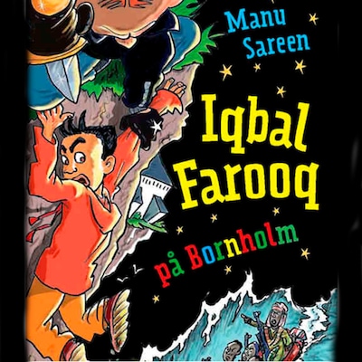 Iqbal Farooq på Bornholm – omslag til lydbogen af Manu Sareen