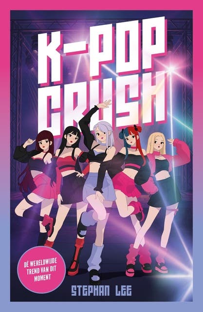 K-pop crush – omslag van het luisterboek van Stephan Lee