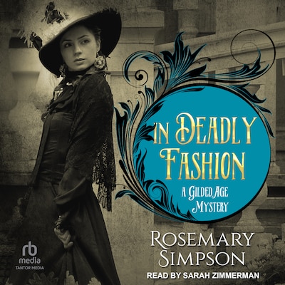 In Deadly Fashion – omslag til lydbogen af Rosemary Simpson