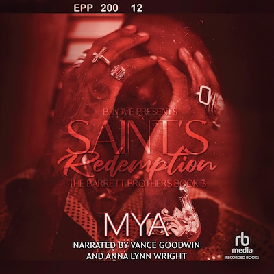 Saint's Redemption – omslag til lydbogen af Mya