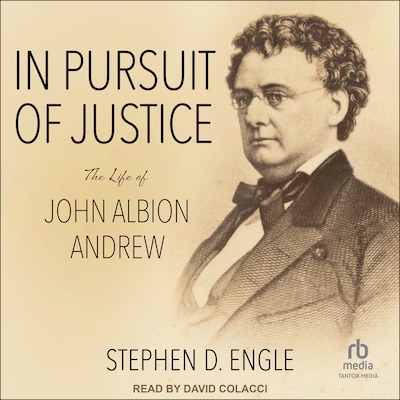 In Pursuit of Justice – omslag til lydbogen af Dr. Stephen D. Engle