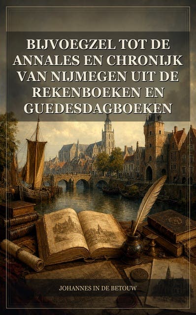 Bijvoegzel tot de annales en chronijk van Nijmegen uit de rekenboeken en guedesdagboeken – omslag van het luisterboek van Johannes In De Betouw