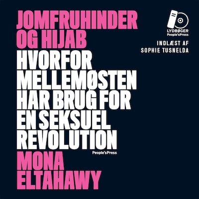 Jomfruhinder og hijab – omslag til lydbogen af Mona Eltahawy