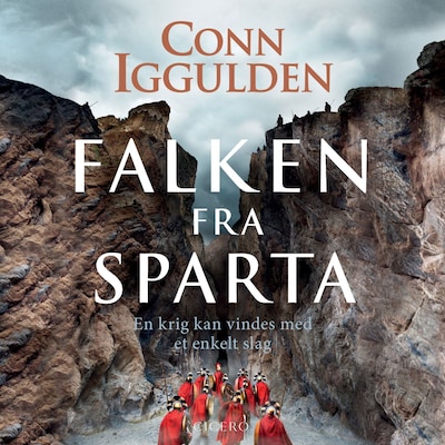 Falken fra Sparta – omslag til lydbogen af Conn Iggulden