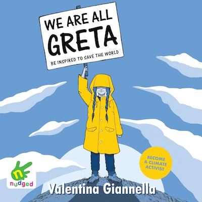 We Are All Greta – omslag til lydbogen af Valentina Giannella