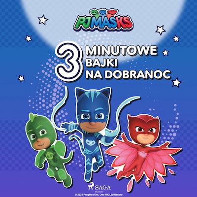 Pidżamersi - 3-minutowe bajki na dobranoc – okładka audiobooka, autor eOne