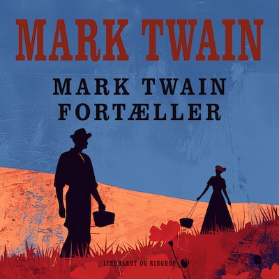 Mark Twain fortæller – omslag til lydbogen af Mark Twain