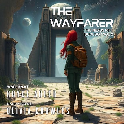 The Wayfarer – omslag til lydbogen af Royce Adler