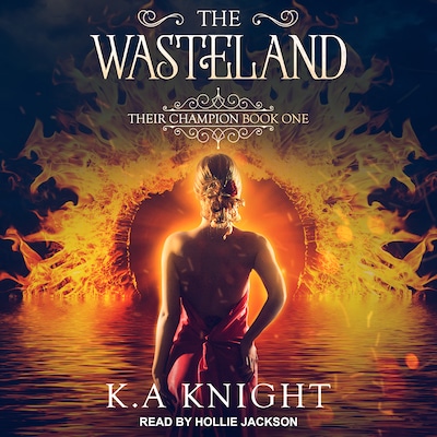 The Wasteland – omslag til lydbogen af K.A. Knight