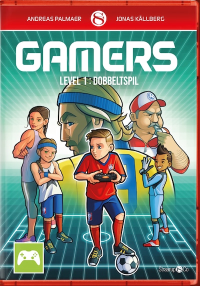 Gamers Level 1: Dobbeltspil – omslag til lydbogen af Andreas Palmaer