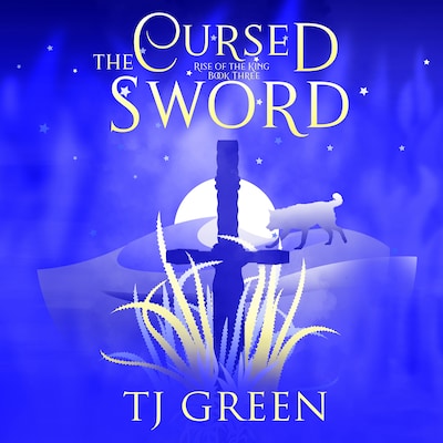 The Cursed Sword – omslag til lydbogen af TJ Green
