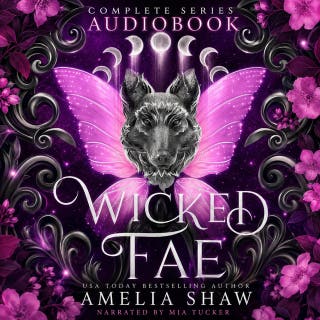 Wicked Fae: Complete Series – omslag till ljudboken av Amelia Shaw