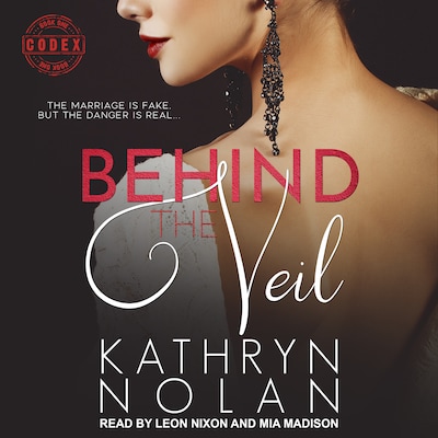 Behind the Veil – omslag til lydbogen af Kathryn Nolan