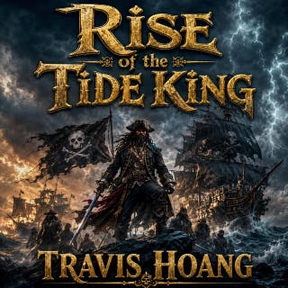 Rise of the Tide King – omslag till ljudboken av Travis Hoang