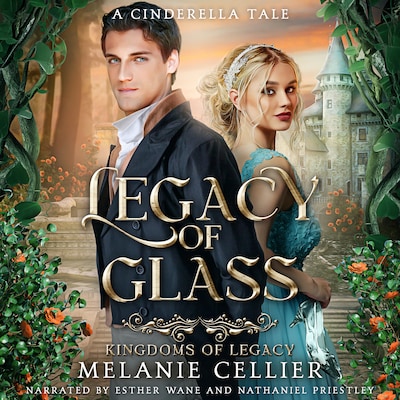Legacy of Glass – omslag til lydbogen af Melanie Cellier
