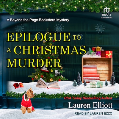 Epilogue to a Christmas Murder – omslag til lydbogen af Lauren Elliott