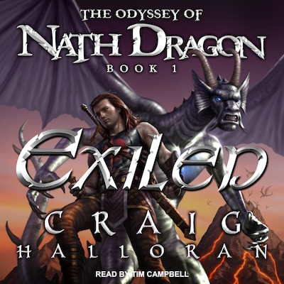Exiled – omslag til lydbogen af Craig Halloran