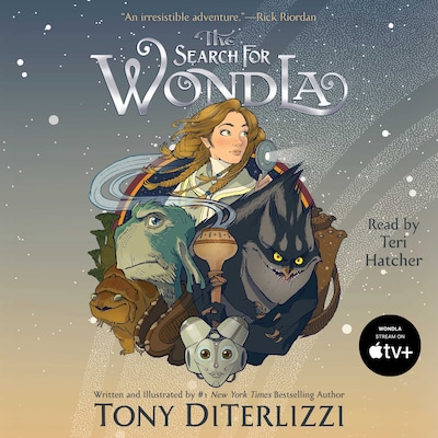 The Search for WondLa – omslag til lydbogen af Tony DiTerlizzi
