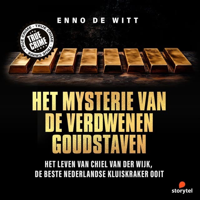 Het mysterie van de verdwenen goudstaven – omslag van het luisterboek van Enno de Witt