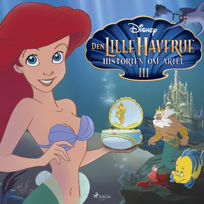 Den lille havfrue 3 - Historien om Ariel – omslag til lydbogen af Disney