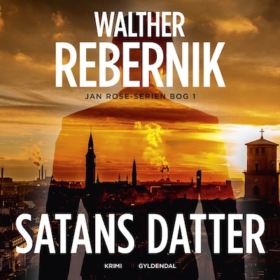 Satans datter – omslag til lydbogen af Walther Rebernik