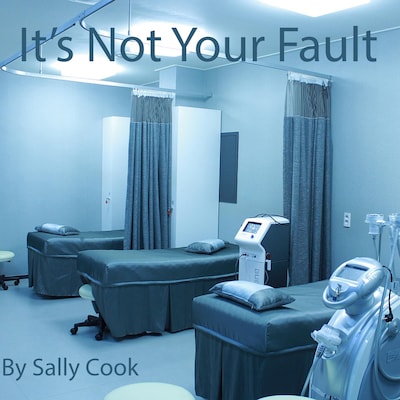 It's Not Your Fault – omslag til lydbogen af Sally Cook