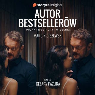 Autor bestsellerów – okładka audiobooka, autor Marcin Ciszewski