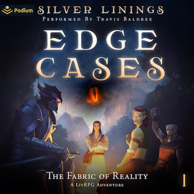 The Fabric of Reality: A LitRPG Adventure – omslag til lydbogen af Silver Linings