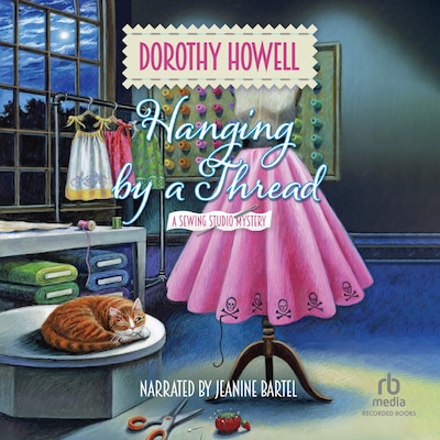 Hanging by a Thread – omslag til lydbogen af Dorothy Howell