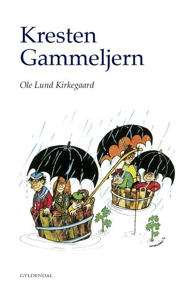 Kresten Gammeljern – omslag til lydbogen af Ole Lund Kirkegaard