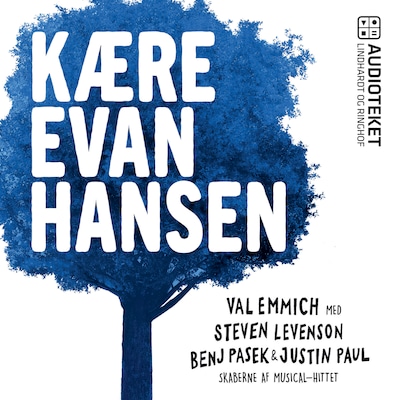 Kære Evan Hansen – omslag til lydbogen af Val Emmich, Justin Paul, Steven Levenson