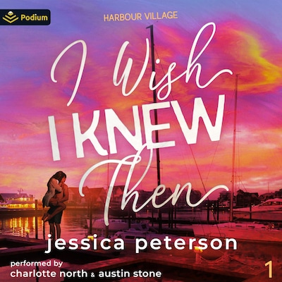 I Wish I Knew Then – omslag til lydbogen af Jessica Peterson