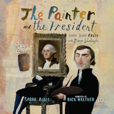 The Painter and the President – omslag til lydbogen af Sarah Albee