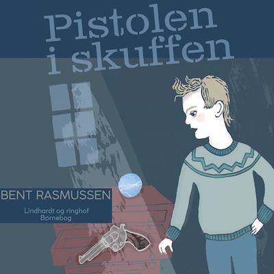Pistolen i skuffen – omslag til lydbogen af Bent Rasmussen