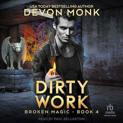 Dirty Work – omslag til lydbogen af Devon Monk