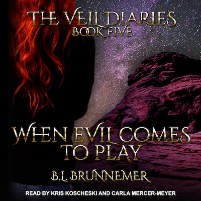 When Evil Comes to Play – omslag til lydbogen af B.L. Brunnemer