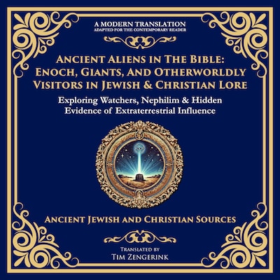Ancient Aliens in the Bible – omslag til lydbogen af Tim Zengerink, Various Ancient Writers